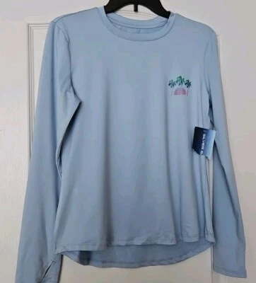 Camisa de pesca Silver Bait para hombre pequeña manga larga rendimiento UPF50 NUEVA CON ETIQUETAS azul Foto 1 de 4