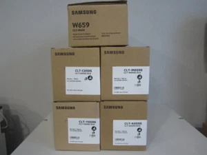 Set toner originale Samsung CLT-(K Y M C)659S per MultiXpress serie C 8600 - Foto 1 di 1
