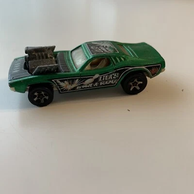 Hot Wheels 1970 Rodger Dodger verde Lila's Bowl a Rama  Foto 1 de 4
