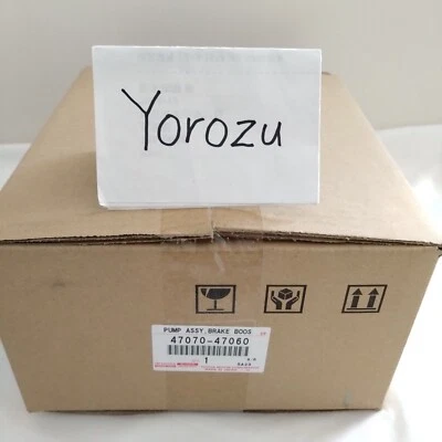 CONJUNTO DE BOMBA DE REFORÇO DE FREIO TOYOTA PRIUS 10-15 PRIUS FABRICANTE DE EQUIPAMENTO ORIGINAL 47070-47060 - Imagem 1 de 3