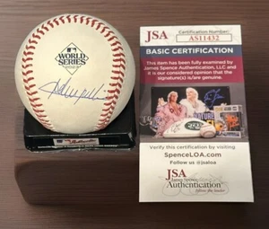 Adrian Beltre Signed 2023 World Series Baseball Autographed Auto Rangers JSA COA - Picture 1 of 2