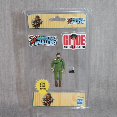 WORLD'S SMALLEST Super Impulse Hasbro GI Joe Action Soldier Flocked Hair 2022 - Bild 1 von 4