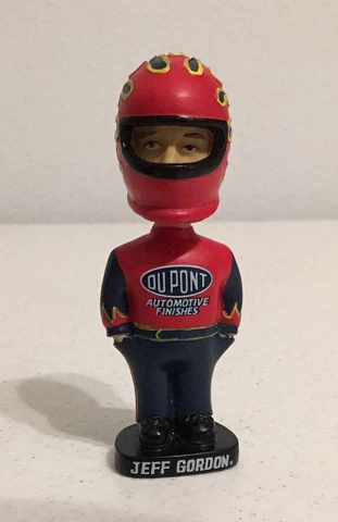 Jeff Gordon Bobble Dobbles 2003 NASCAR Racing DuPont 3.5” Tall Bobblehead Cover