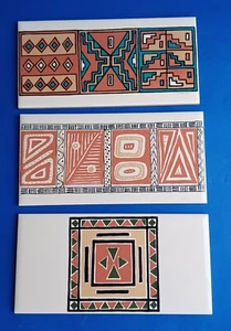 3 Aztec Mexican Tiles Designs 2 Johnson Tiles Australia, 1 Asia Tile Indonesia - Picture 1 of 8