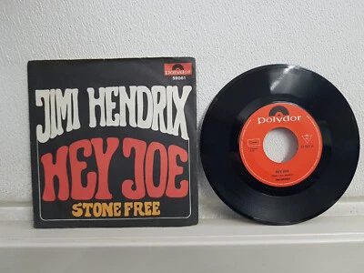 Jimi Hendrix - Hey Joe / Stone free - 1967 7" Purple Haze Johnny B. goode Angel - Bild 1 von 2
