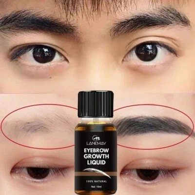 Eyebrow Growth Serum - Fast Growing Eyelash Prevent Hair Loss Damaged Treatment - Image 1 of 4