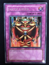 Yugioh JAR OF GREED DB1-EN242 Rare