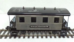 Marklin Speciaal Pièce Unique !!!!!! handtekeningen directies Märklin DE en CH - Photo 1/5