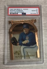 ROGER CLEMENS 1997 Skybox E-X2000 Hall or Nothing DIE-CUT PSA 10 GEM MINT G5
