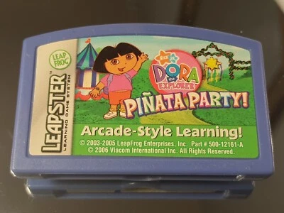 LeapFrog Leapster "Dora The Explorer Pinata Party!" Cartridge FOR Learning  - Image 1 of 4