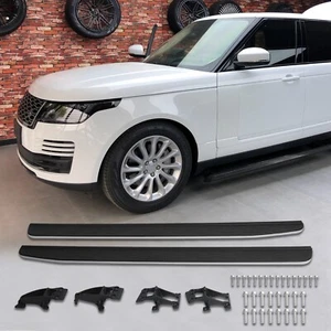 Side Steps Fit for Land Rover Discovery 5 L462 2017-2023 Running Boards Nerf Bar - Picture 1 of 11