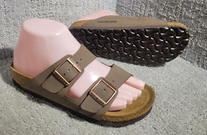 Birkenstock Arizona Damen Größe EU 36 US 5 Mokka Birko-Flor Pantolette Sandalen - Bild 1 von 10