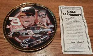 1995 Dale Earnhardt "Drivers of Victory Lane" Sammelteller mit COA - Bild 1 von 5