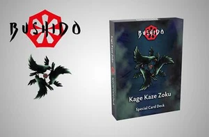 Bushido BNIB Kage Kaze Zoku Special Card Deck - Picture 1 of 1