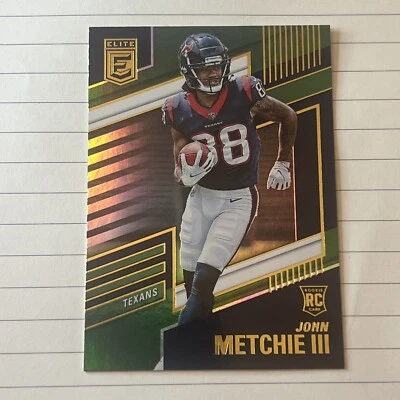 John Metchie III 2022 Panini Donruss Elite Green Rookies - Image 1 of 2