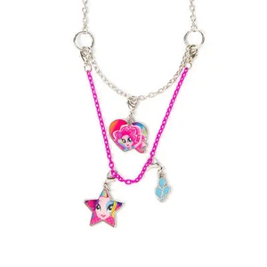 My Little Pony Pinkie Pie Necklace Equestria Girls 3 in 1 Hasbro MLP New - Picture 1 of 4