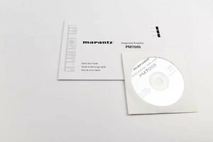 ORIGINAL Nuevo Amplificador Integrado Marantz PM7005 Propietario Manual Guía de Inicio Rápido - Imagen 1 de 1