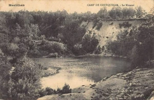 Postal FRANCIA: Camp de Coëtquidan, Le Mineral, publicada 1913 - Imagen 1 de 3