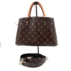 Pre-Owned Louis Vuitton LV Monogram Montaigne BB Shoulder Bag Authentic - Picture 1 of 10