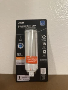 Feit Electric 13W/18W/26W Equivalent PL Horizontal 4-Pin Universal Base LED Bulb - Picture 1 of 4
