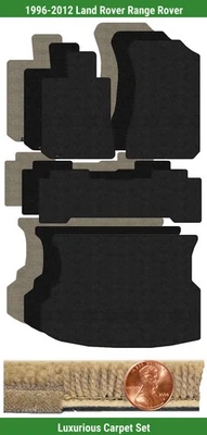 Juego de alfombrillas de lujo personalizadas para Land Rover Range Rover 1996-2012 (4 piezas) #VEM Foto 1 de 4