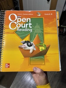 LIKE NEW SRA Ocr Open Court Reading Teacher's Edition Grade 1 Unit 1-2 - Picture 1 of 7