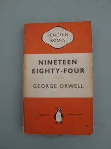 NINETEEN EIGHTY-FOUR - GEORGE ORWELL - 1ST PENGUIN PAPERBACK - 1954 - Picture 1 of 5
