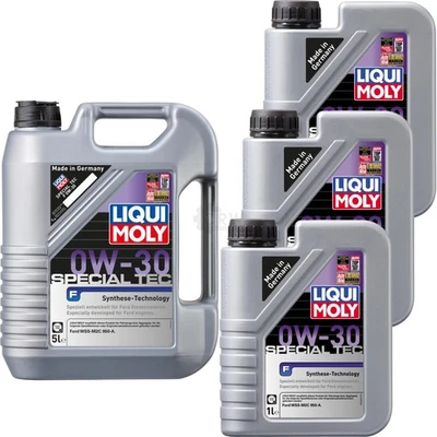 8 L Liqui Moly Special Tec F 0W-30 Aceite Motor Para Ford WSS-M2C 950-A ACEA C2 - Imagen 1 de 4