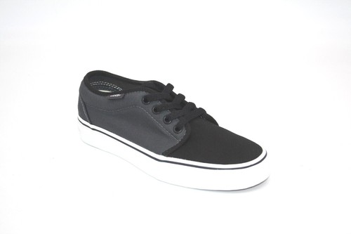 Vans 106 Scarpe da ginnastica unisex vulcanizzate per adulti ombra scura nero VN 099Z4LW