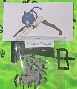 Figurita,miniatura . Nikukan Shoujo . Para montar y pintar - Resina . 8 cm. - Photo 1/2