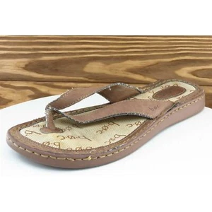 Born Concept Sz 8 M Brown Flip Flop Synthetic Women Sandals - Picture 1 of 8