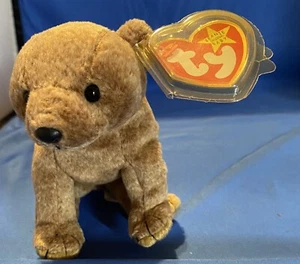 Ty Pecan The Bear 1999 Beanie Baby - Picture 1 of 5