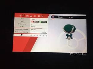 Neu Legendärer Calyrex mit Gold Kronkorken | Pokemon Schwert Schild Krone Tundra!! - Bild 1 von 5