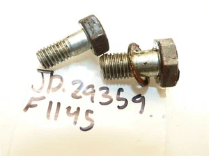 John Deere F-1145 Front Mow 4WD Tractor 3TNE78A 28hp Engine Fuel Bolts - Picture 1 of 2