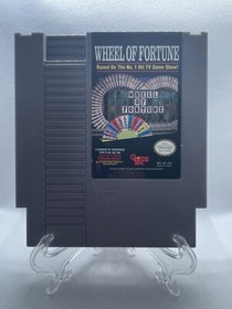 NES WHEEL OF FORTUNE 1988 Authentic Nintendo NES Tested
