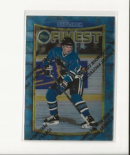 1994-95 Topps Finest Hockey #57 Sandis Ozolinsh