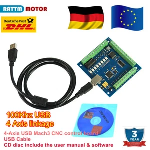 〖DE〗4Achsen USB Mach3 Steuerung CNC Fräsen Controller Board Motion Control Karte - Bild 1 von 11
