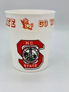 Vintage 1980's NC State Wolfpack Football Stadium Cup NCSU  - Picture 1 of 7