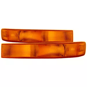 Park Signal Marker Lights Set Fits 03-23 Chevy GMC Express Savana 1500 2500 3500 - Foto 1 di 5