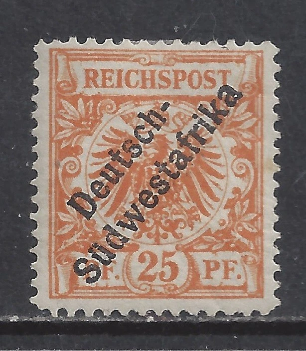 Germany colonies 1898 South West Africa 25 Pf. early issue mint*, $ 556.00 - Image 1 of 1