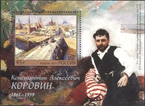 Rusia 2011 150 aniversario del nacimiento de K.A. Korovin MNH - Imagen 1 de 1