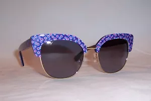 NUEVAS GAFAS DE SOL KATE SPADE KARRI/S VDN-GB AZUL/GRIS AUTÉNTICO - Imagen 1 de 9
