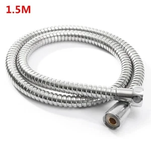 1.5m Flexible Stainless Steel Shower Bathroom Hose Pipe - No More Leaky Showers - Bild 1 von 3