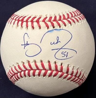 Carson Fulmer Signed Autograph ROMLB Ball Baseball White Sox COA JSA - Image 1 of 4