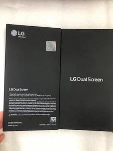 LG Dual Screen Case for LG V60 Thinq 5G with Type-C Adapter - Black (LM-V605N) - Picture 1 of 9