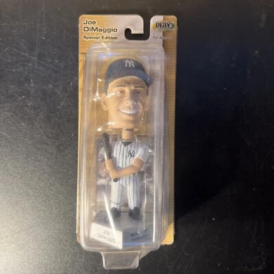 Upper Deck Playmakers Joe DiMaggio 2003 edición especial Bobble Head NUEVO Foto 1 de 4