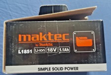 Maktec L1851, 18 Volt, Li-Ion Battery