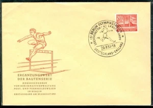 GERMANY Olympic Games Berlin 1936 Olympic Stadium on first day cover - Picture 1 of 1