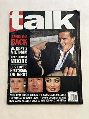 Talk Magazine - Arnold Schwarzenegger - Venice film (Nov 1999 USA) - Image 1 of 4