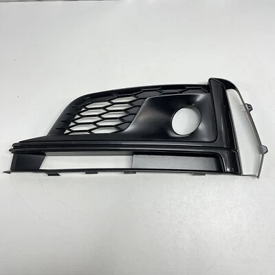 2018 - 2019 S5 A5 Front Bumper Lower Left Grille Cover w/ Adaptive 8W6807681JLI - Image 1 of 4